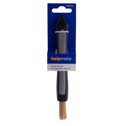 Image of 7.25-Inch Dashboard Duster Brush - Compact Detailing Brush with Extra Soft Bristles & Rubber Tip - Auto & Truck Dust Brush - HM92046