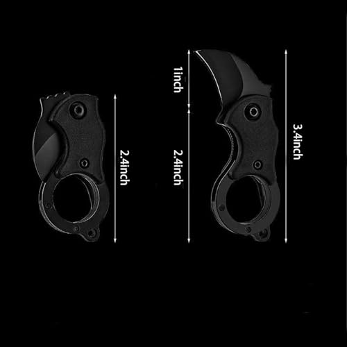 Image of Small Pocket Knife 10Pack 1.35Inch Men's and Women's Gifts Black