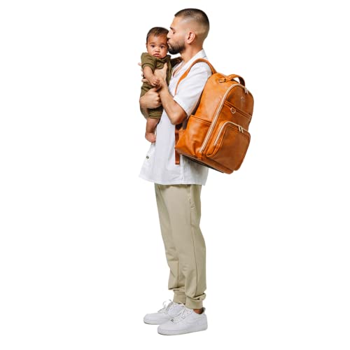 Itzy Ritzy Unisex Baby Boss Plus, Cognac #TOP3