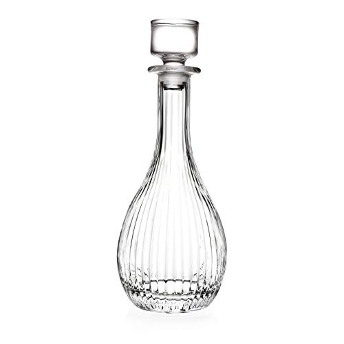 RCR - Set di bicchieri in cristallo senza tempo Decanter rotondo