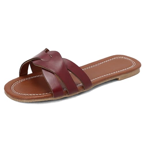 Gicoiz Beach Slippers Women Mules Slides Sandals