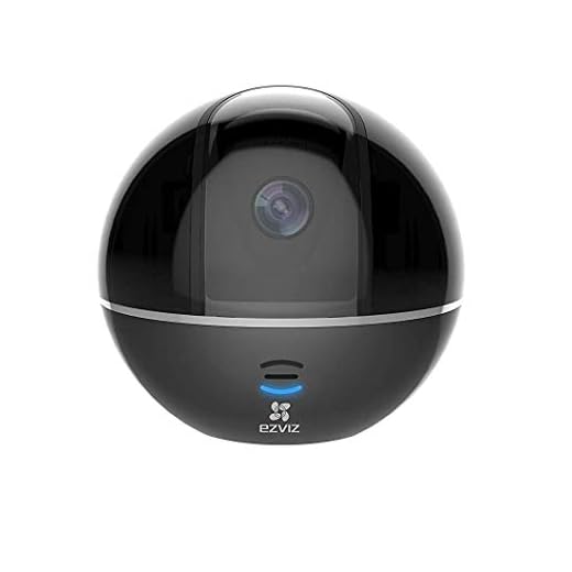EZVIZ C6T - Cámara de Seguridad Pan/Tilt, Visión Nocturna, Audio Bidireccional, Máscara de Privacidad Inteligente, Seguimiento de Movimiento, Servicio de Nube, Compatible con Alexa