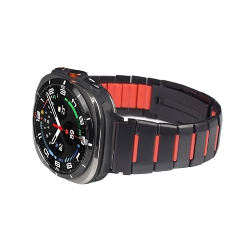 [PLYYQZM] �X�e�����X�o���h�B�ɍ��� Sam Su ng Watch 8 40 44mm 8Classic 46mm�C�ɍ��� Galaxy Ultra 47 mm�����r�W�l�X�x���g�ACorrea�u���X���b�g�����ɓK���Ă���(Black Red,Fo