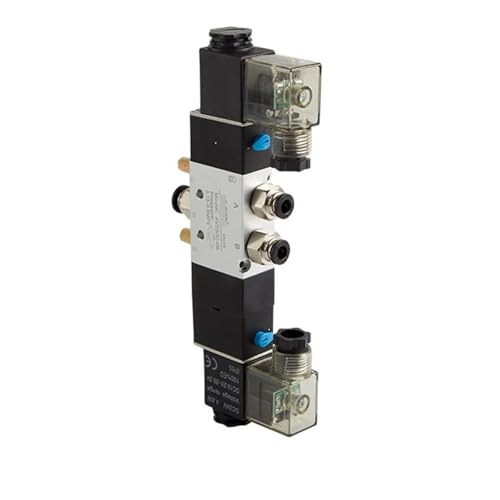 Plaque de distribution pneumatique 4V130C-06 DC 24V anti-perte de charge - 5