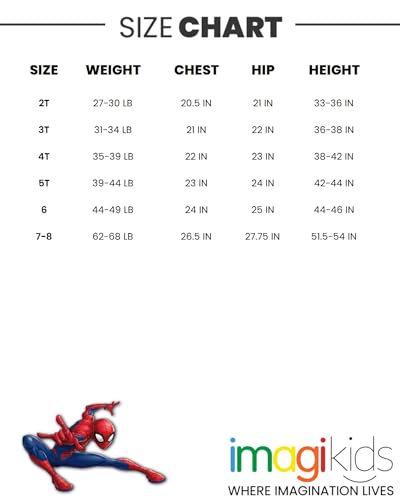 Marvel Spidey and His Amazing Friends Birthday T-Shirt Toddler to Big Kid Sizes (2T - 10-12)