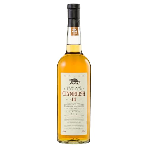 Clynelish 14 Jahre, Single Malt Scotch Whisky, Klassischer, handgefertigt in Schottland, 46 % vol...