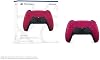 Controlador inalámbrico PlayStation DualSense – Rojo Cósmico 2