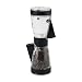 Kamenstein Dual Salt and Pepper Grinder, Black