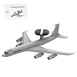KAROYD E-3 Sentry Fighter Jet Building Kit, Military Aircraft Model, 1700+ Pcs Creative Building Blocks for Teens and Up