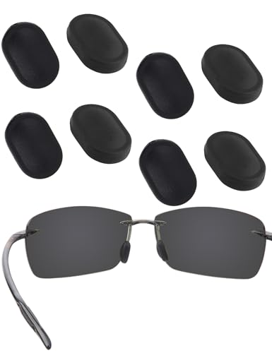 EZReplace Replacement Nose Pads for Maui Jim Lighthouse MJ423-65mm/Breakwall MJ422-63mm/Sugar Beach MJ421-62mm Sunglasses