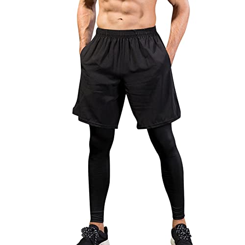 MKIUHNJ Jogginghose Herren Baumwolle Herren Fitness Running Training...