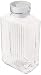 Anchor Hocking Glass Bistro Pitcher with White Stopper, 64-Ounce, Clear