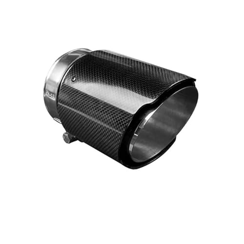 Silenciador de fibra de carbono premium, accesorio de escape para Civic Hatchback