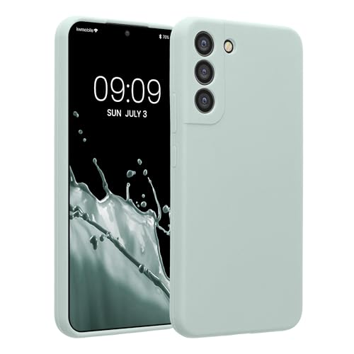 kwmobile Hülle kompatibel mit Samsung Galaxy S22 Plus - Hülle Silikon gummiert - Handyhülle - Handy Case in Cool Mint