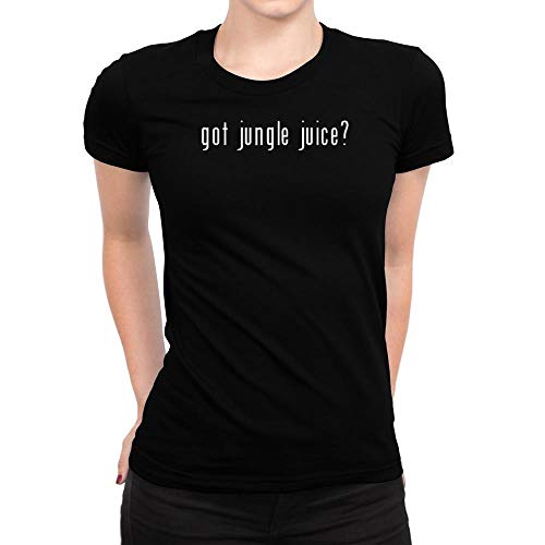 Idakoos Got Jungle Juice? Linear Women T-Shirt Black Idakoos Got Jungle Juice? Linear Women T-Shirt Black