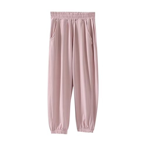 Sweatpants for Boys Casual Elastic Waist Hiking Trousers Loose Trendy Comfy Lounge Athletic Sweat Pants with Pockets