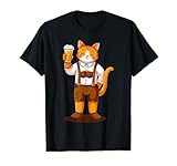 Bayern Katze Bier Lederhose