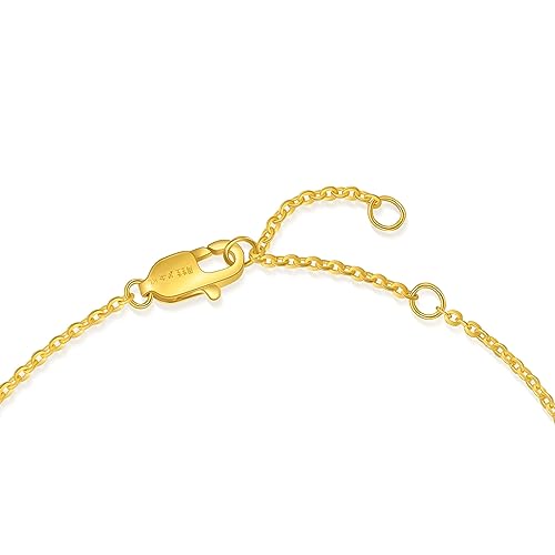 CHOW SANG SANG Dazzling Mirror Gold 999 24K Solid Gold Four-Leaf Clover with Diamond Bracelet for Women 94311B | 7 Inches, (18 CM)4