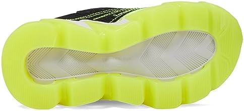 Skechers Kids Boy's Mega-Surge-Nezco Sneaker, Black/Yellow, 1 Little Kid | Image 2