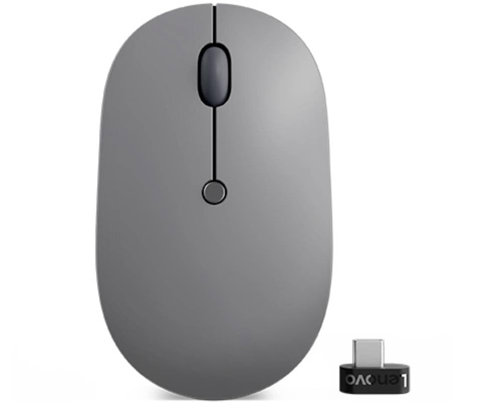 早い者勝ち❣️ ワイヤレスマウスBluetooth 5.0 USB-C US Amazon | Lenovo Go USB-C Maus ワイヤレス、Funk Optischグレー 5