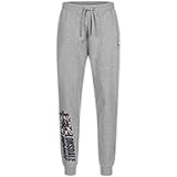 indische hose binden Farbe: Marl Grau Lonsdale Herren Jogginghose Normale Passform Bowden