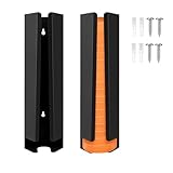 Moxweyeni 2 Pcs Universal 3'' Foam Pads Holder Iron Wall Mounted Organizer Car Detailing Products for 12 Polish Foam Pads