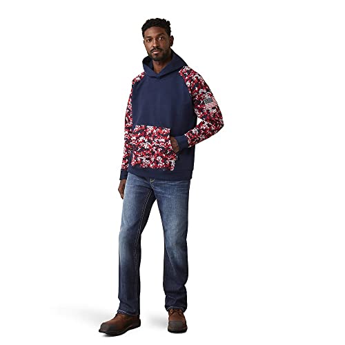 Image of ARIAT Men's Fr Durastretch Patriot Hoodie