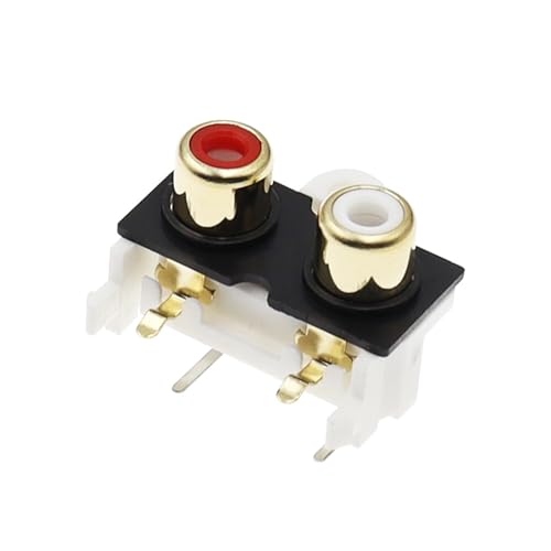 Conector de audio de 2 orificios AV2-8.4-8 vertical para soldar en placa PCB 5