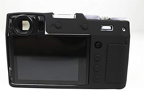 Funda para Fujifilm Fuji X100V de silicona suave negra miniatura 5