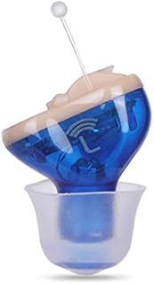 Hearing Amplifier Seniors Adults Noise-Cancelling - Personal Sound Voice Amplifier, Magic Ear As Seen on TV Digital Inner-Ea Elderly Listening Assistance Hearing Aid Cleaning Tools Included (Blue)