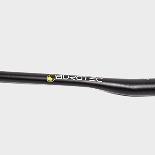 Burgtec RideWide Alloy Bars 35mm 30mm Rise Black