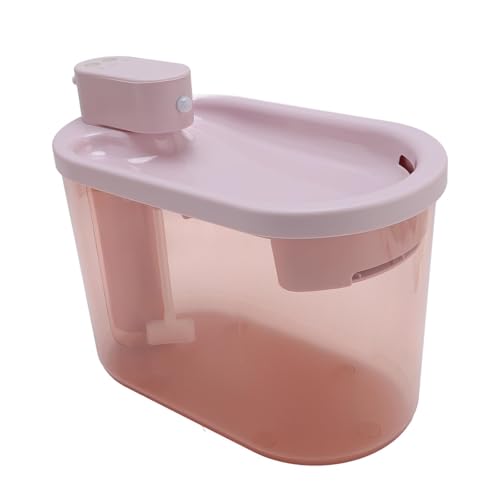 Fuente de Agua Automática para Gatos 2.2L Rojo miniatura 7