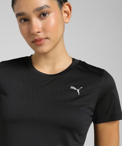 Image of Puma Women's Solid Regular Fit Tees