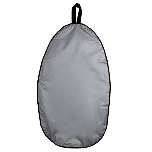 Baosity Universal Kayak Cockpit Cover Seal Protector for Outdoor/Indoor Transport/Storage - Gray, L