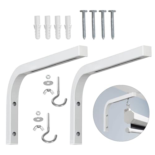 Soporte de pantalla ajustable para proyector con anclaje de techo estable 4