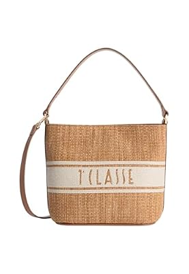 Alviero Martini 1A Classe Borsa a Tracolla Donna, Tessuto con Stampa, Tracolla Regolabile, 22x10x12 cm