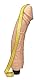 You2Toys Vibrator Giant Lover - realistischer Natur-Vibrator für Frauen und Männer, Soft-Touch-Textur, gleitfreudig, sehr groß, hautfarben hell