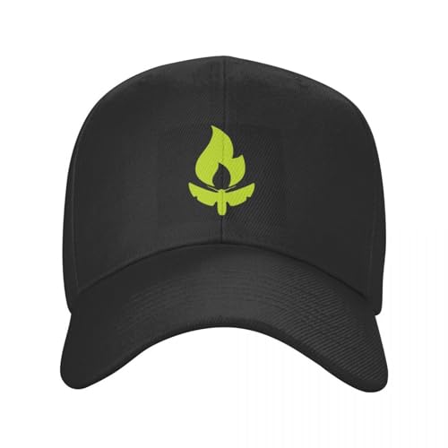 Photo de TPDODON Casquette de Baseball Like Moths to Flames Logo Anime Sac de Plage Femme Homme