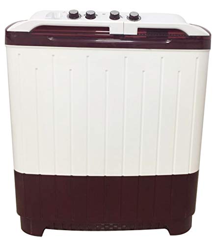 Image of Foxsky 7.2 kg Semi-Automatic Top Loading Washing Machine (FOXSKY AQUA WASH 7.2 KG, MAROON)