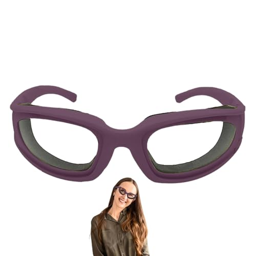 Seguridad- CebollasProtección ocular sin rasgaduras,Corte antidesgarro Cocina BBQ Gadget para mujer