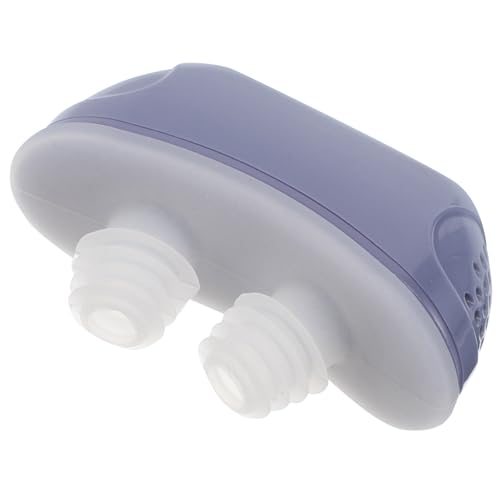 TOYANDONA Dispositivo Antironquidos Eléctrico Doble Turbina Ajustable para Todas Narices Color Azul Ayuda a Abrir Vías Respiratorias para Dormir Mejor y Prevenir Ronquidos Portátil y TOYANDONA Dispositivo Antironquidos Eléctrico Doble Turbina Ajustable para Todas Narices Color Azul Ayuda a Abrir Vías Respiratorias para Dormir Mejor y Prevenir Ronquidos Portátil y