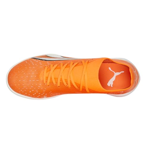 PUMA Mens Ultra Match Indoor Soccer Cleats - Orange4