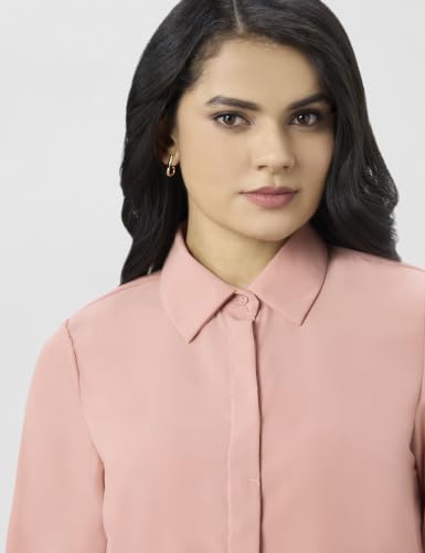 Image of Symbol Premium Women's Soft Formal Shirt (Button Down | Regular Fit | Desk-to-Dinner) (Available in Plus Sizes)