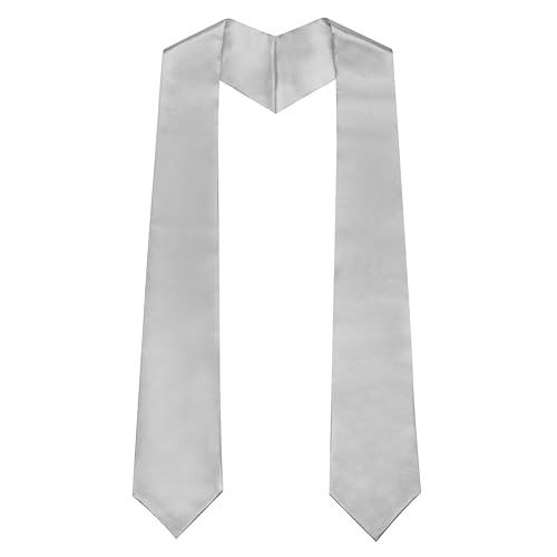 GHGMAO Plain Graduation Stole for Unisex Adults, Class of 2025 Graduation Sash Honor Stoles for Academic Commencements, 60