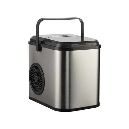Máquina de hielo portátil con mango 26 lb/24H miniatura 2