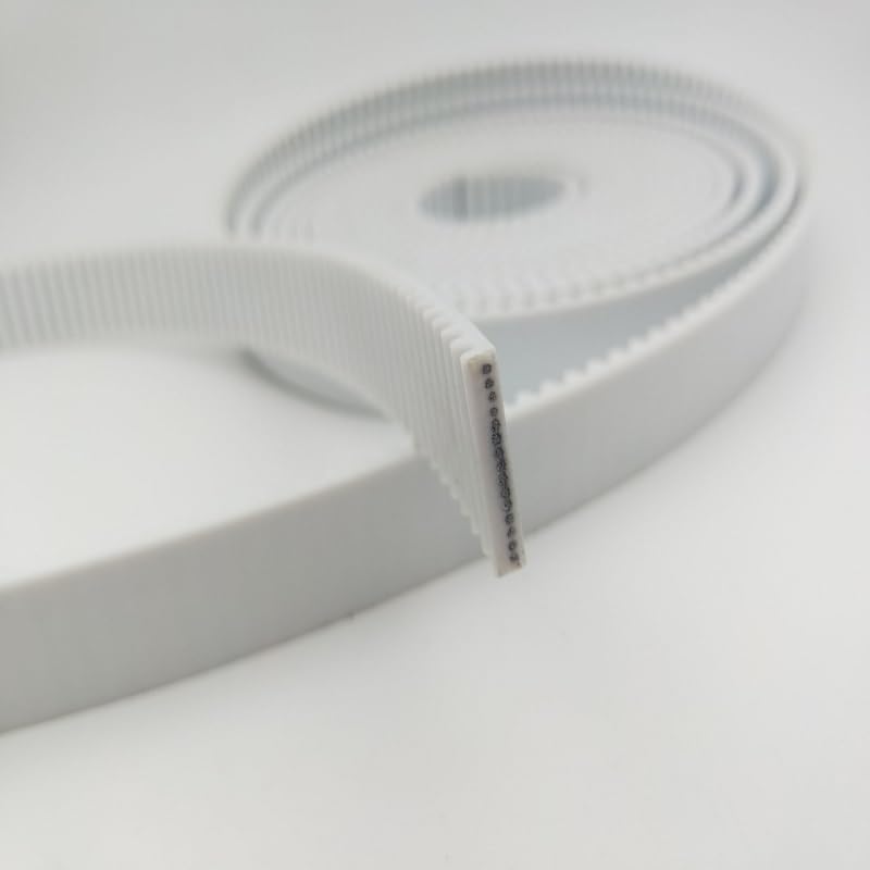 Correa Dentada Abierta T5 De 10 Metros - Ancho 25 Mm, Paso 5 Mm, PU Con Núcleo De Acero, Para Transmisión