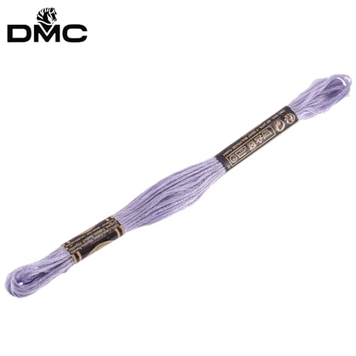 Image of Hobby Lobby DMC Cotton Embroidery Floss - 26 Pale Lavender, Set of 12