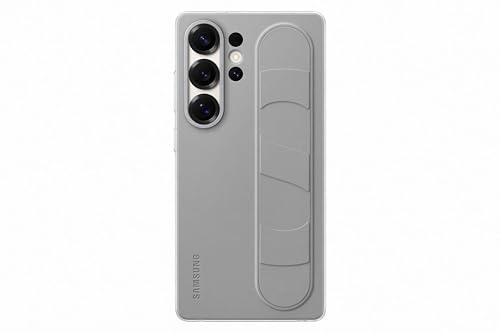 Samsung Standing Grip Smartphone Case EF-GS938 für Galaxy S25 Ultra, Handy-Hülle, Fingerhalterung, Schlankes Design, Grau – Ansicht 1