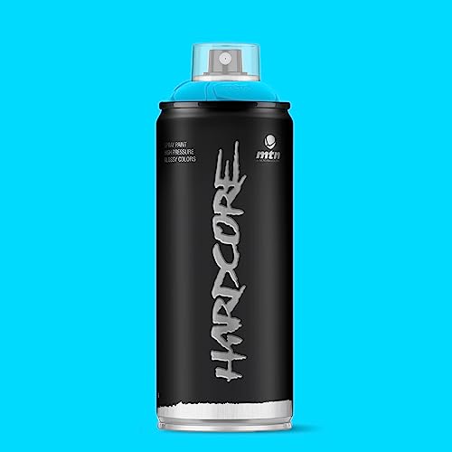 Image of Montana MTN 400 ml Spain Hardcore Spray Paints (Cyan)