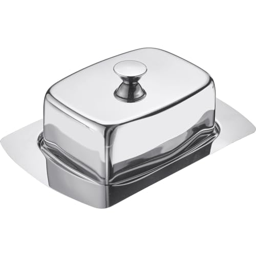 Westmark Burriera Decorativo Lunghezza: 19 cm, Acciaio Inox Argento, 20872260